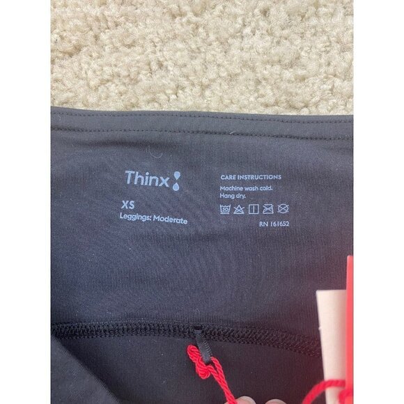 Thinx Womens Leggings Size XS Period Moderate Absorbency NWT Activewear - Picture 5 of 10
